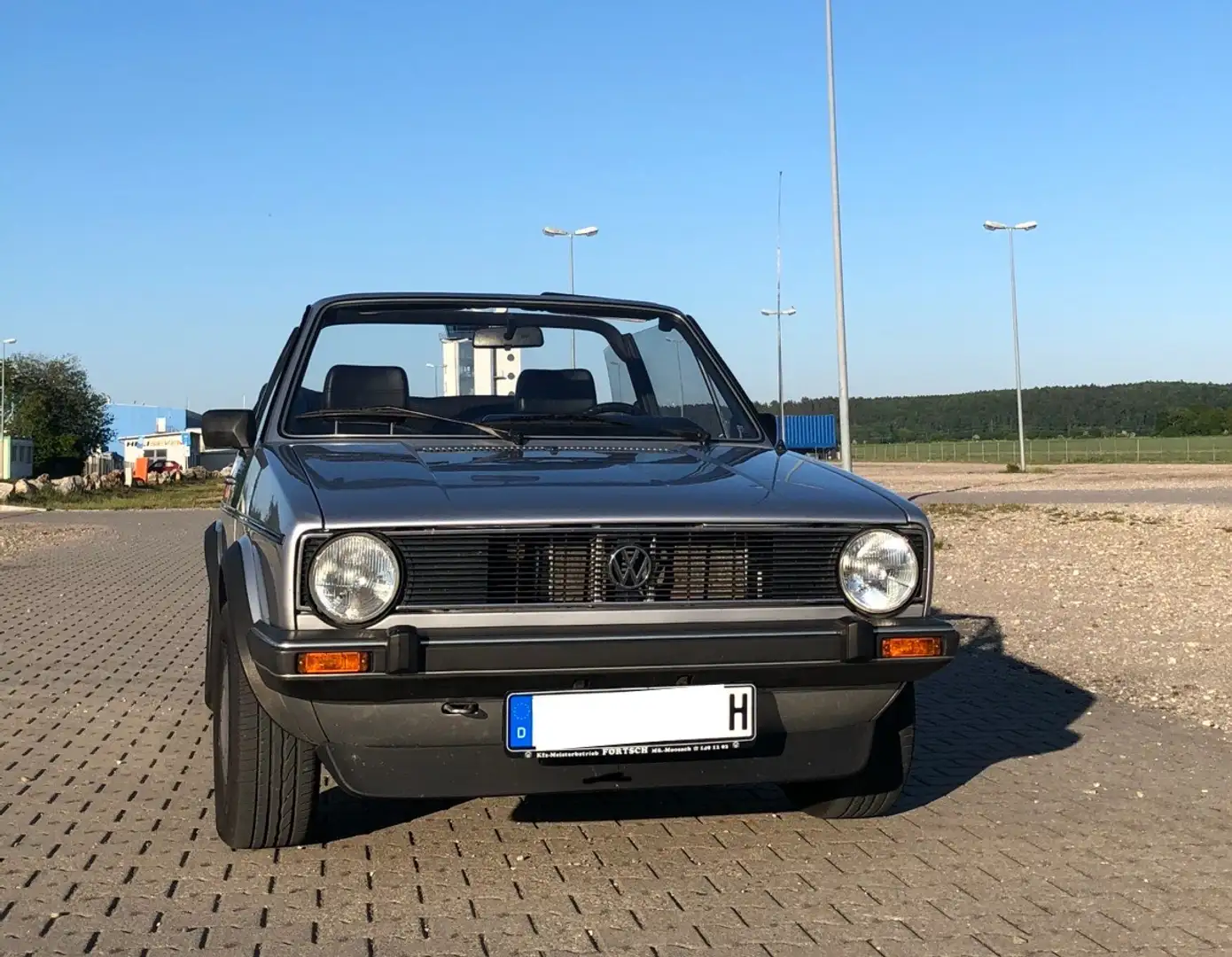 Volkswagen Golf Cabriolet GL Automatik auf Alufelgen Gümüş rengi - 1