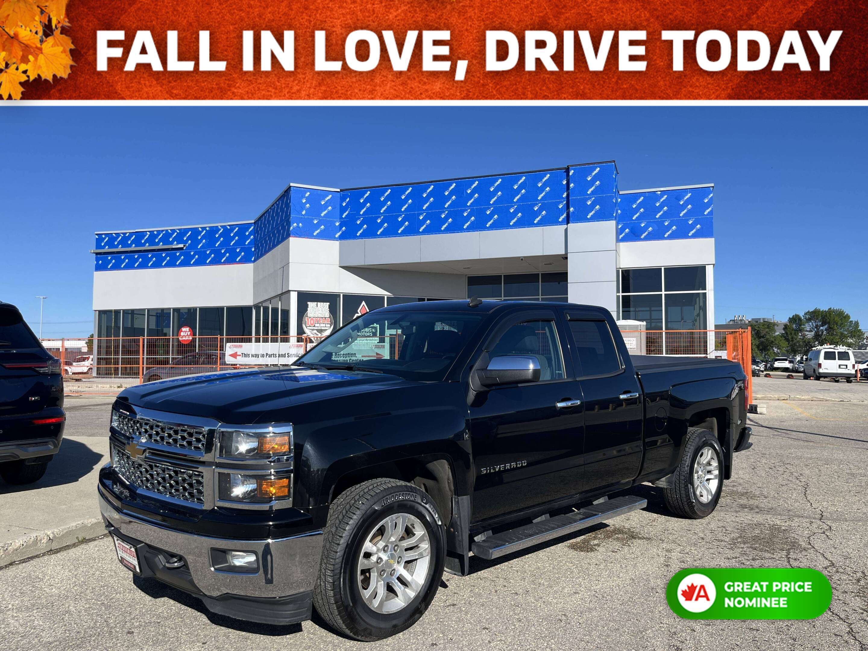 Black 2014 Chevrolet Silverado 1500 Pickup Truck Four-Wheel Drive 6-Speed Automatic