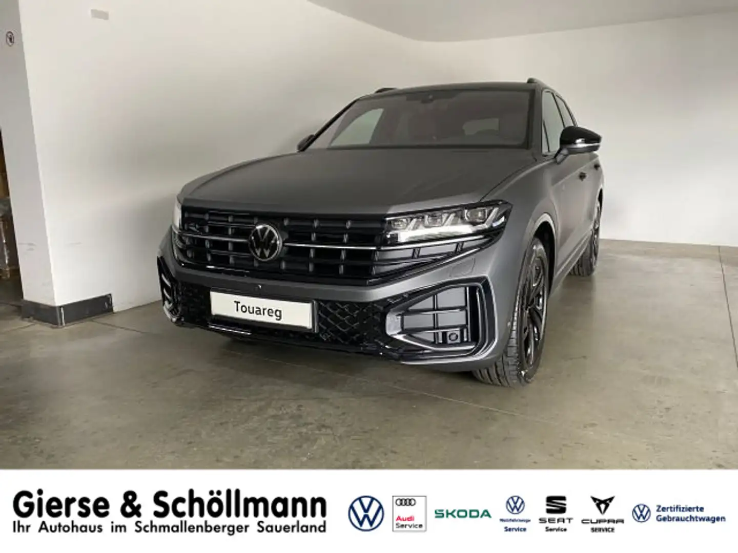 Volkswagen Touareg R-Line 3.0 V6 TDI 4Motion LUFT+AHK Grau - 1
