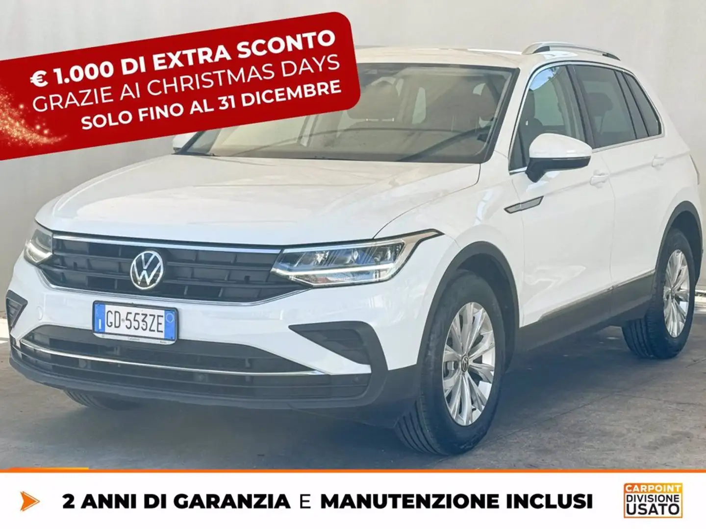 Volkswagen Tiguan 1.5 tsi life 130cv Bianco - 1