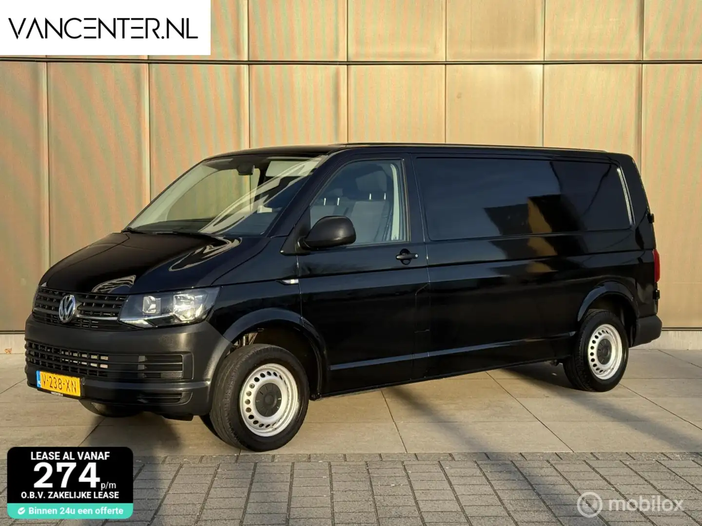 Volkswagen T6 Transporter 2.0 TDI L2H1 Trekhaak Zwart EURO 6 Noir - 1