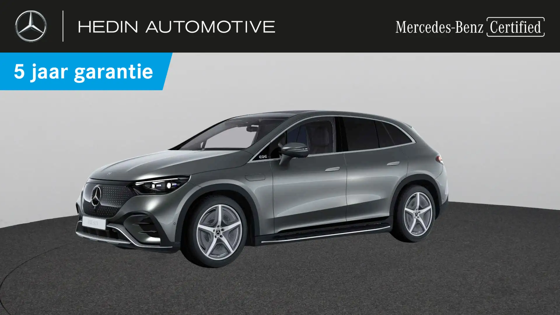 Mercedes-Benz EQE SUV 350 4MATIC AMG Line |Panoramisch Dak | Burmester | Grijs - 1