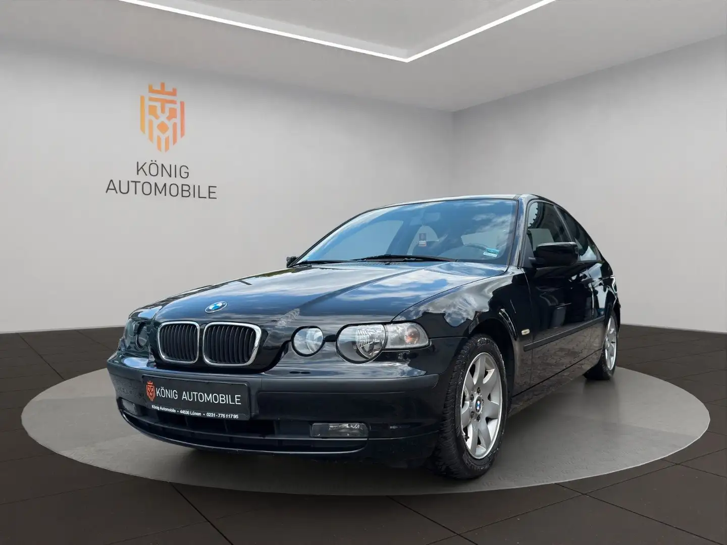 BMW 316 ti Compact MOTORSCHADEN/PDC-HINTEN/NEBEL Schwarz - 1