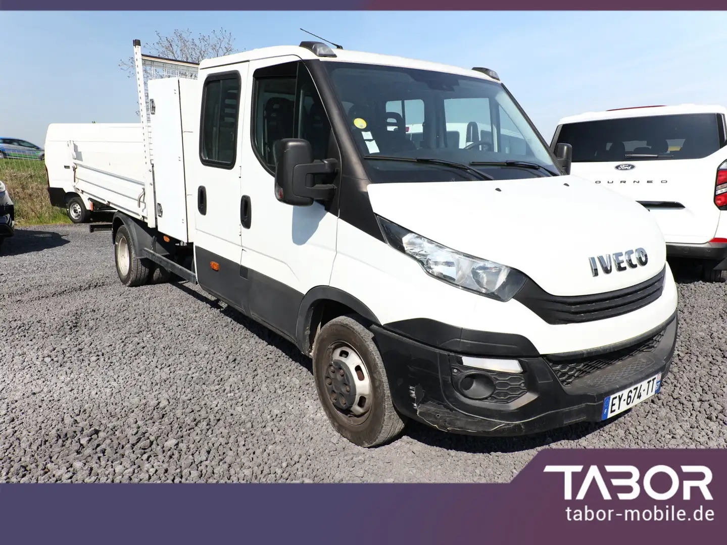 Iveco Daily 35 C 14 D Kipper Klima Weiß - 2