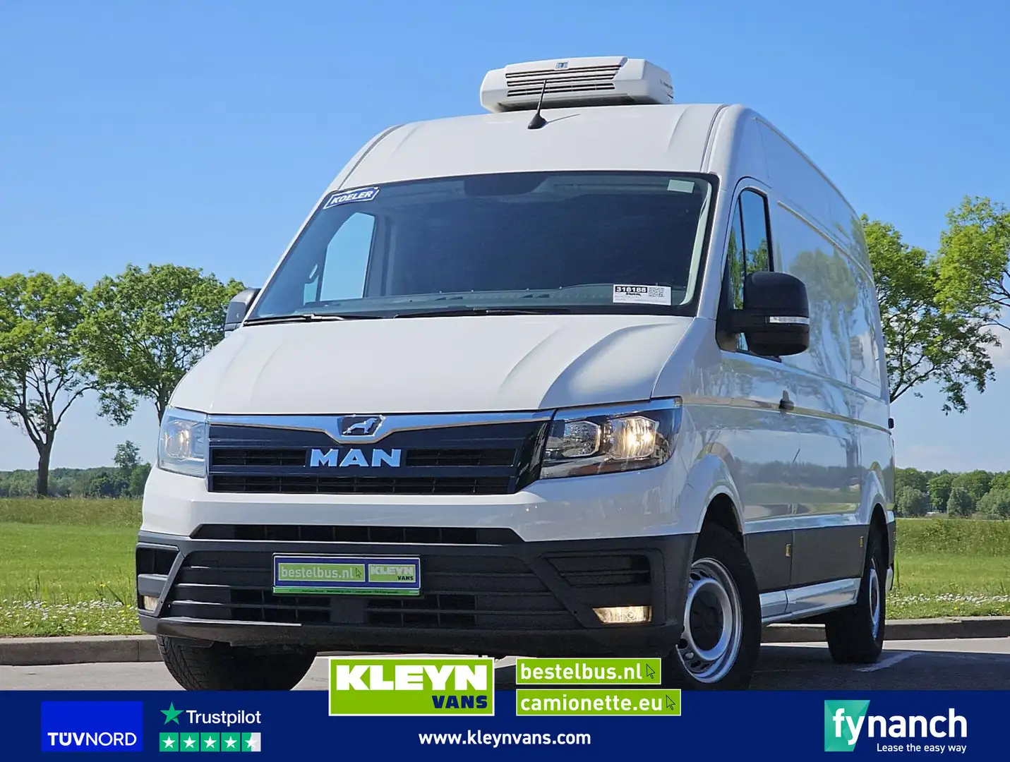 MAN TGE 3.180 koeling EURO6 Blanc - 1