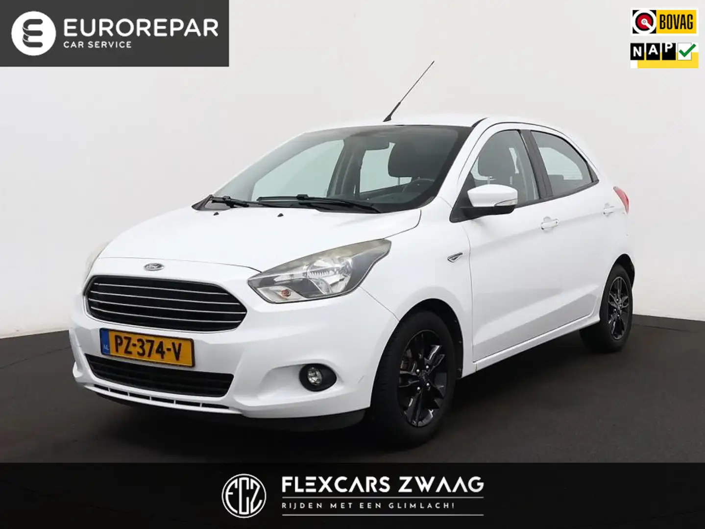 Ford Ka/Ka+ 1.2 Trend Ultimate - Airco - Parkeerhulp - Org.NL Blanco - 1