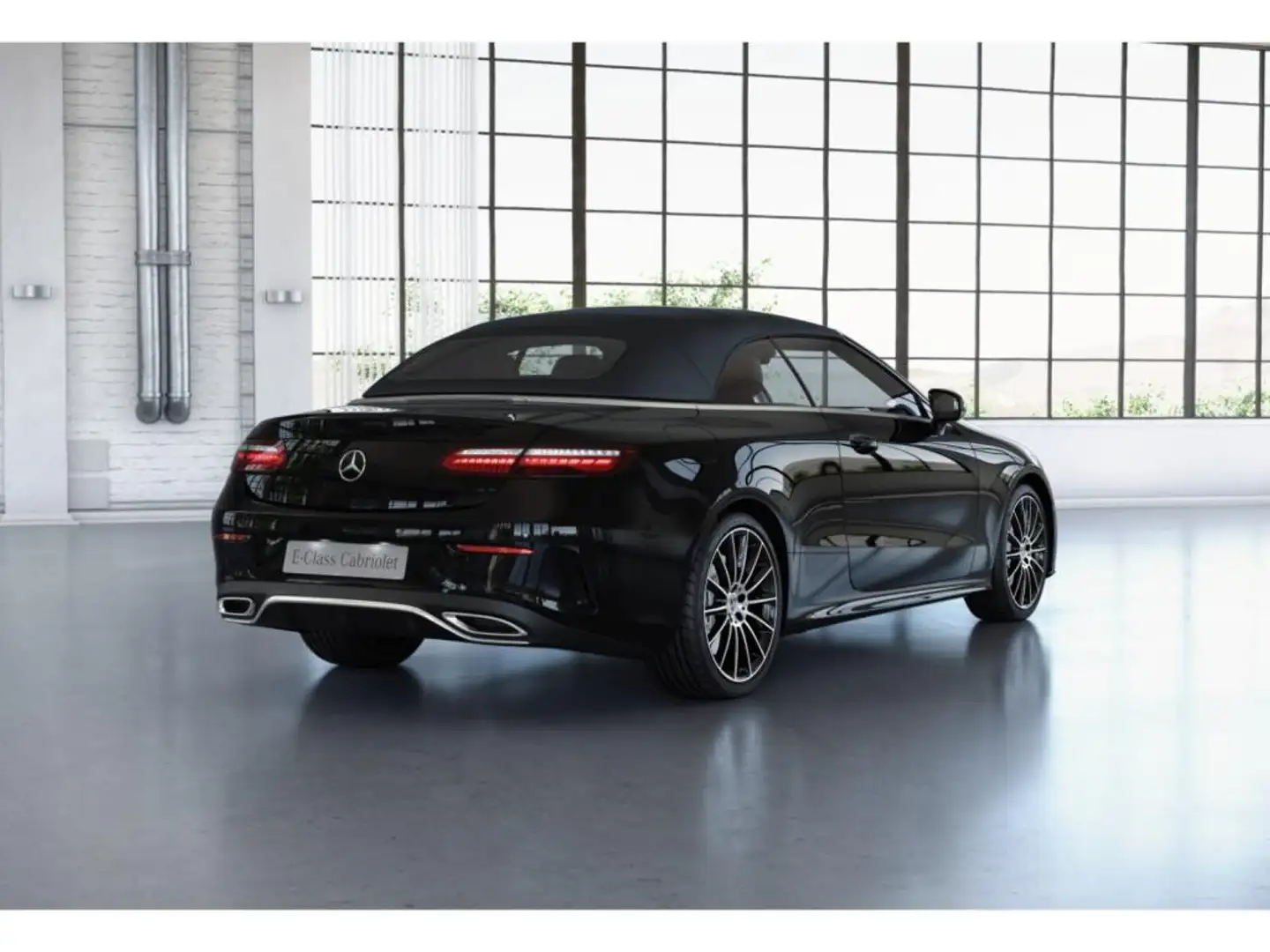 Mercedes-Benz E 220 d CABRIO AMG-LINE DISTRONIC SITZKLIMA 20"LM Schwarz - 2