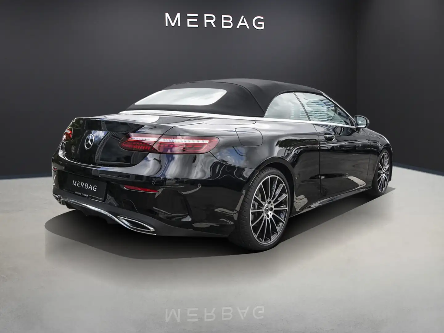 Mercedes-Benz E 220 d CABRIO AMG-LINE DISTRONIC SITZKLIMA 20"LM Schwarz - 2
