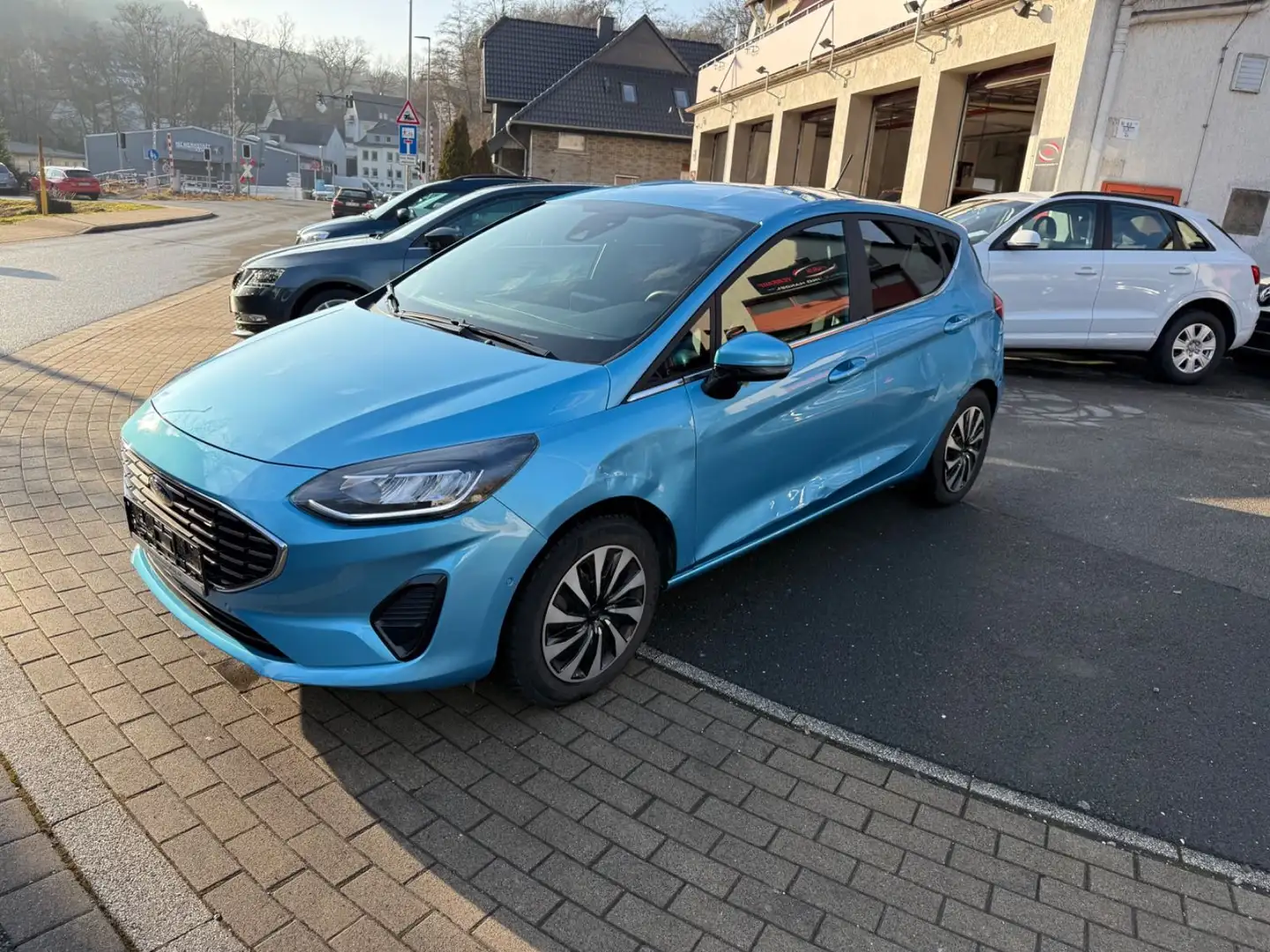 Ford Fiesta Titanium Klima,Navi,R,Kamera,PDC Bleu - 1