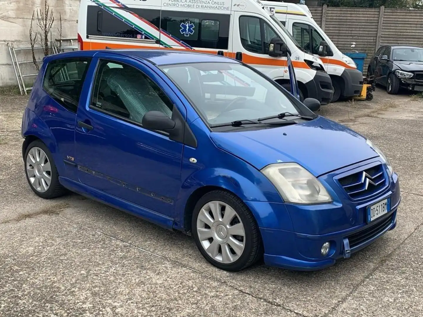 Citroen C2 C2 1.6 16v Vts 125cv Blu/Azzurro - 2