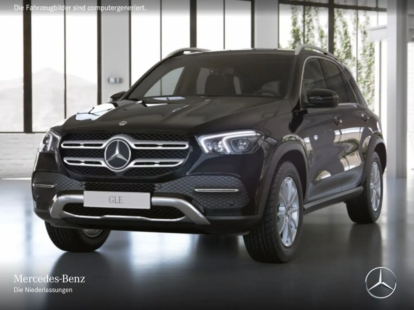 Mercedes-Benz GLE 350 de 4M AHK+LED+KAMERA+19"+SITZKLIMA+SPUR+9G Noir - 2