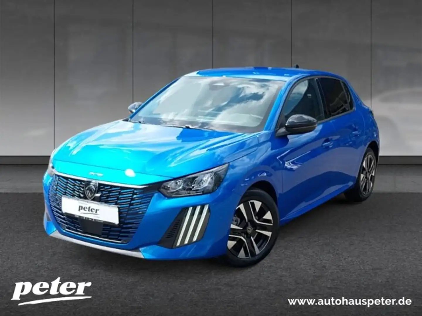 Peugeot 208 208 Allure 100 Navi+Klima+EPH+LED+SHZ+ Bleu - 1