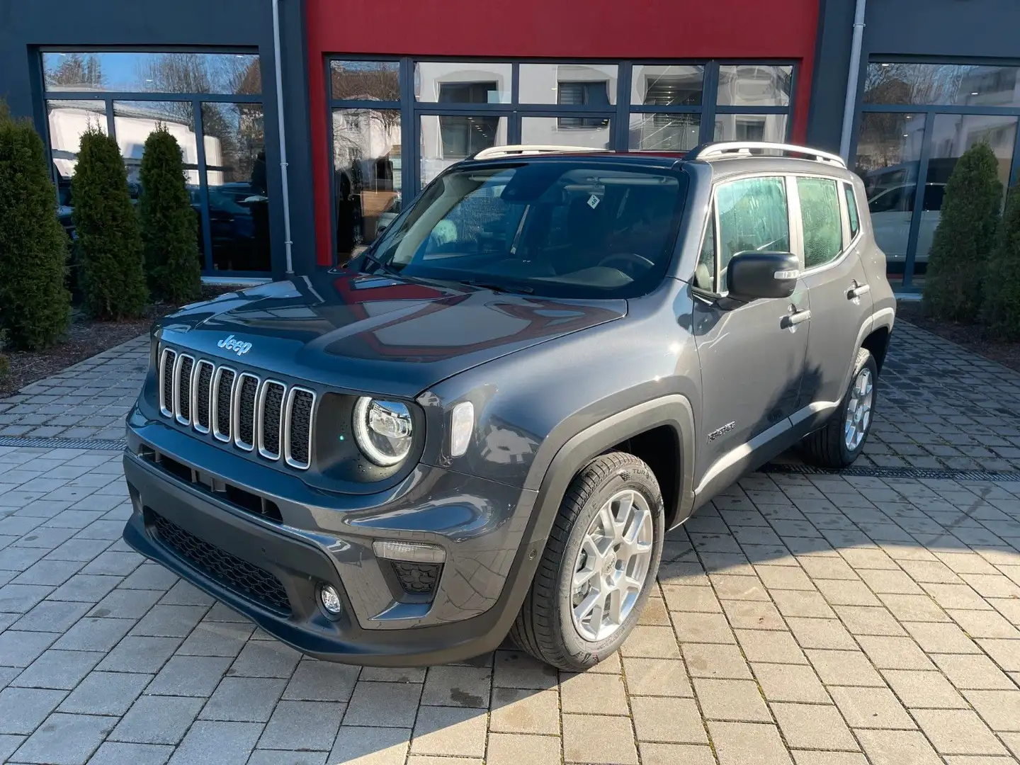 Jeep Renegade Altitude Mild-Hybrid Schiebedach Grijs - 1