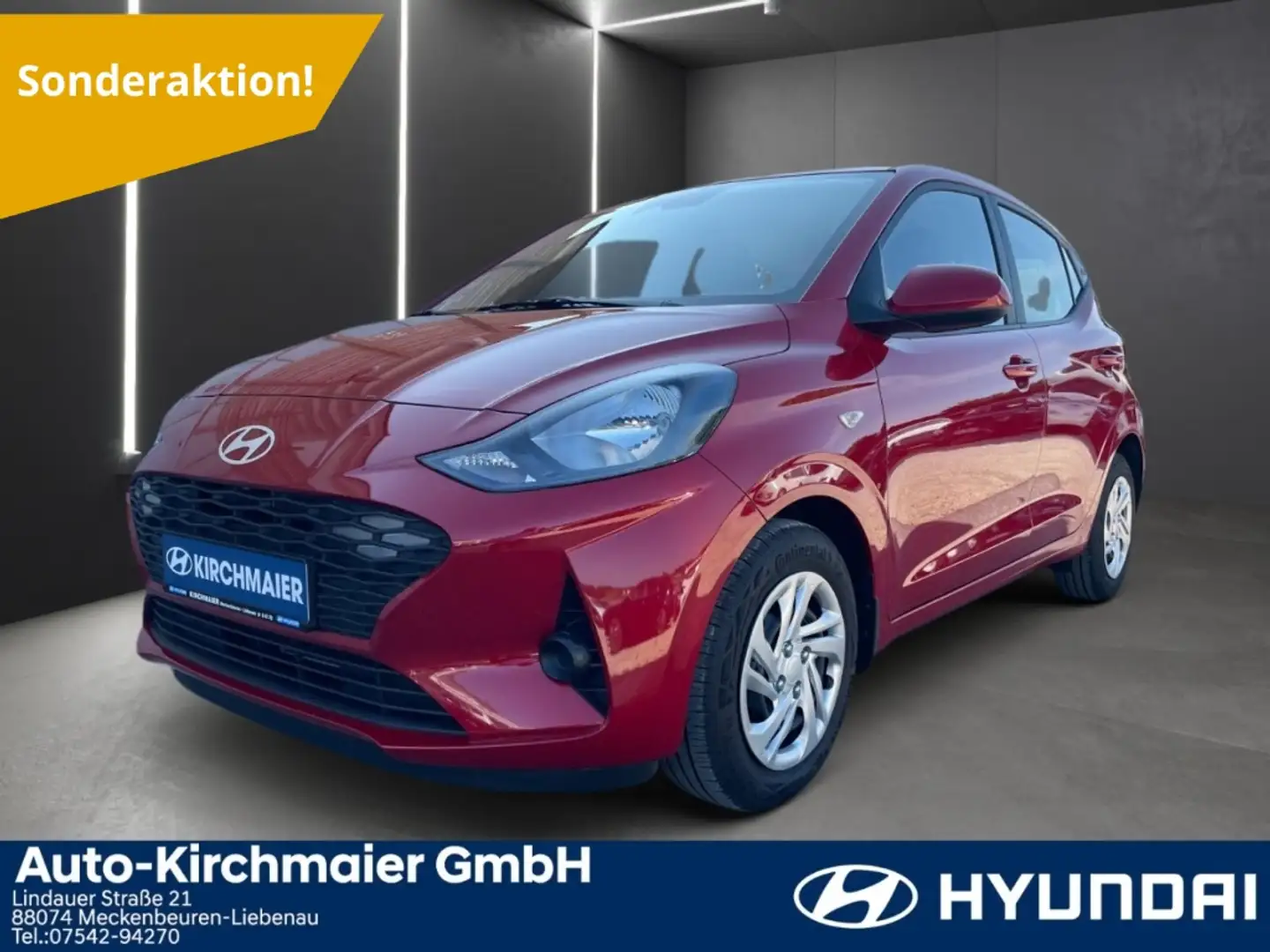 Hyundai i10 Comfort 1.0 M/T *NAVI*Sitzheizung*Klima* Rouge - 1