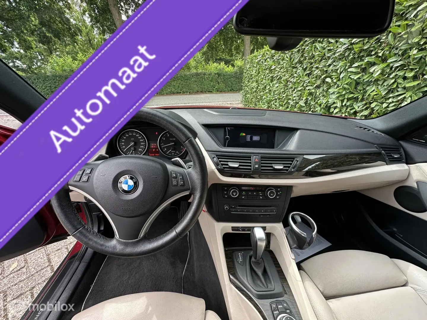BMW X1 XDrive25i High Executive,6 cil. Youngtimer Aktiepr Rojo - 2