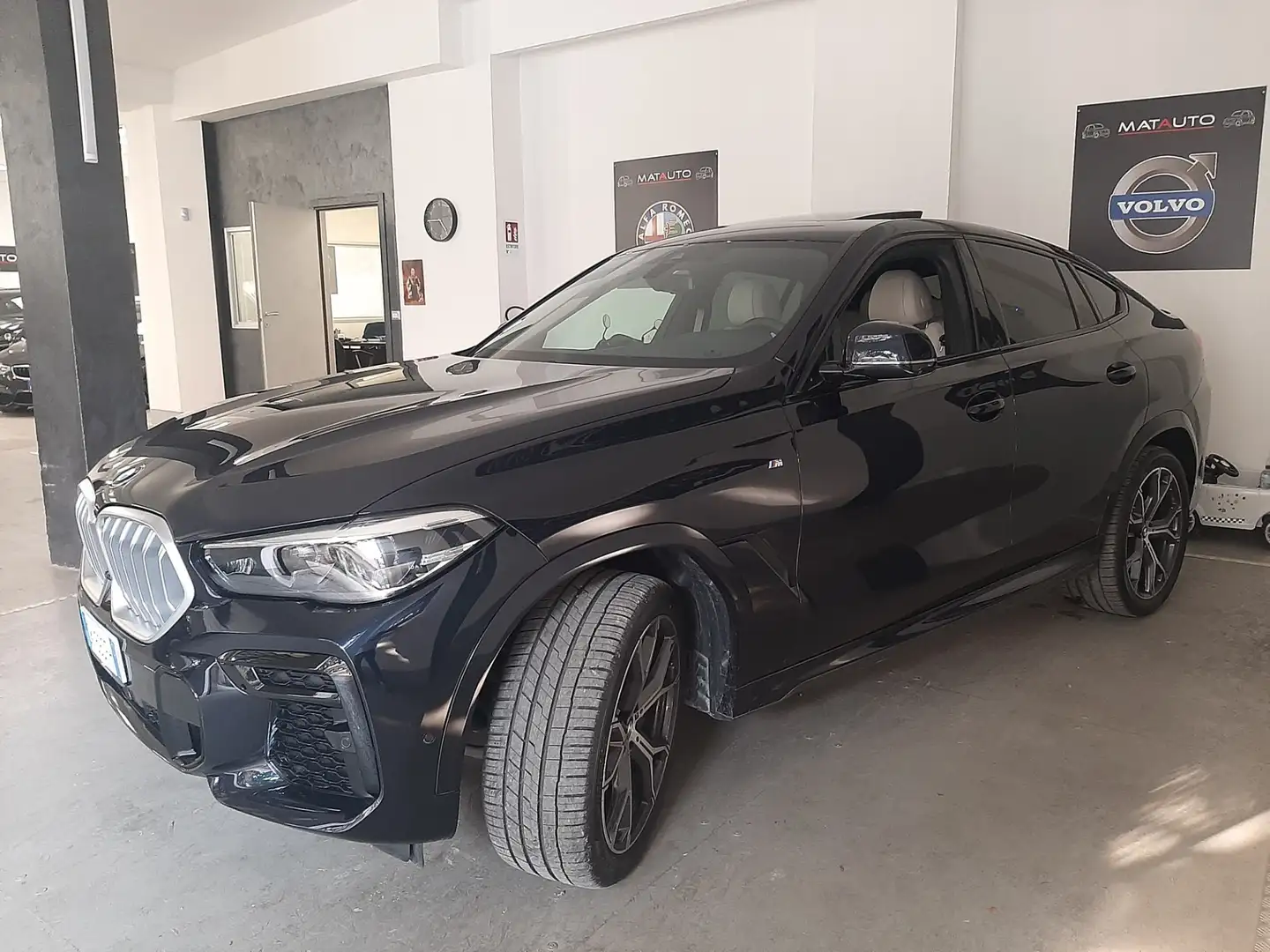 BMW X6 xDrive30d 48V Msport TETTO CERCHI DA 21 Blu/Azzurro - 2