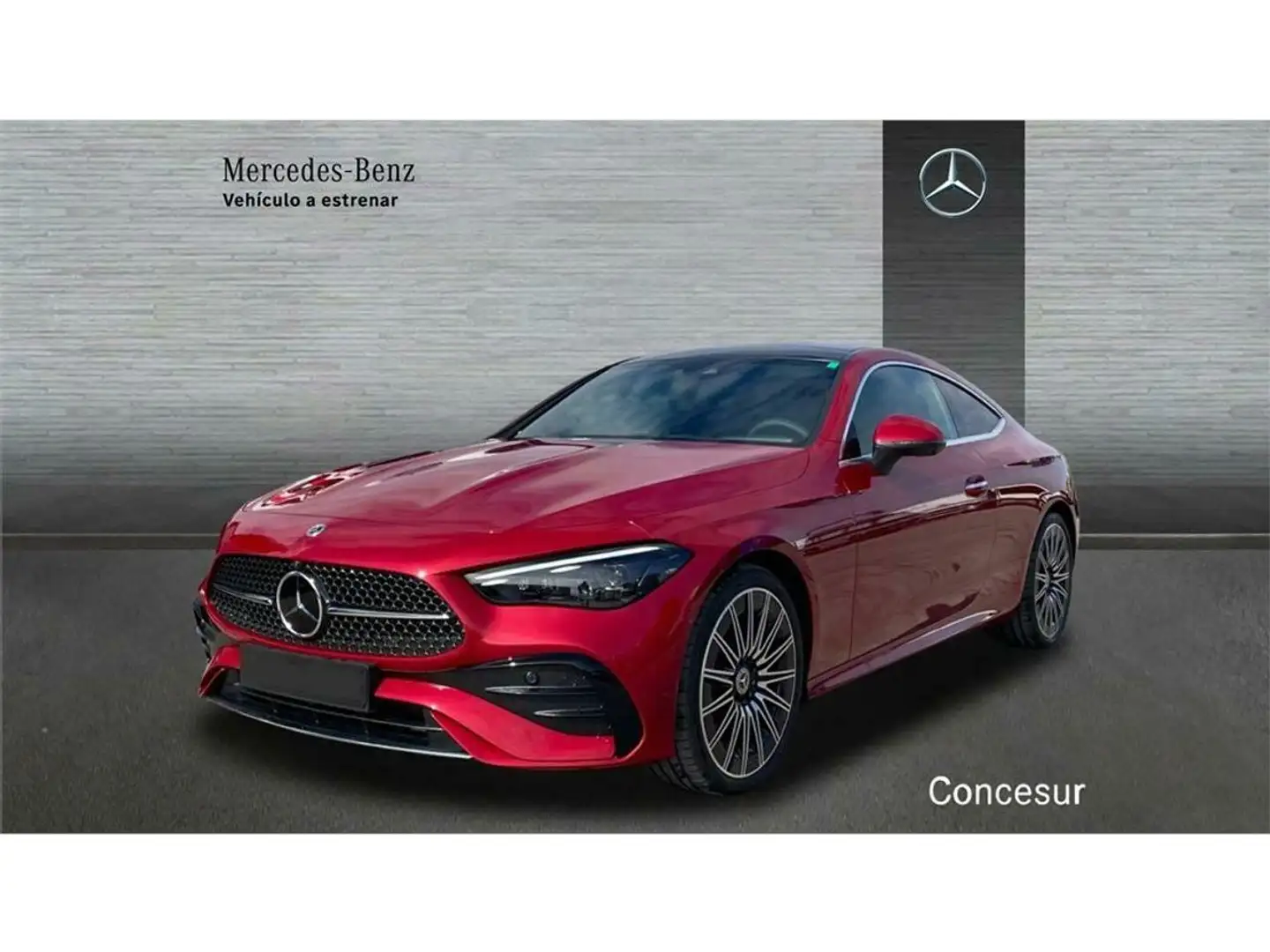 Mercedes-Benz CLE 220 d Coupé Rojo - 1