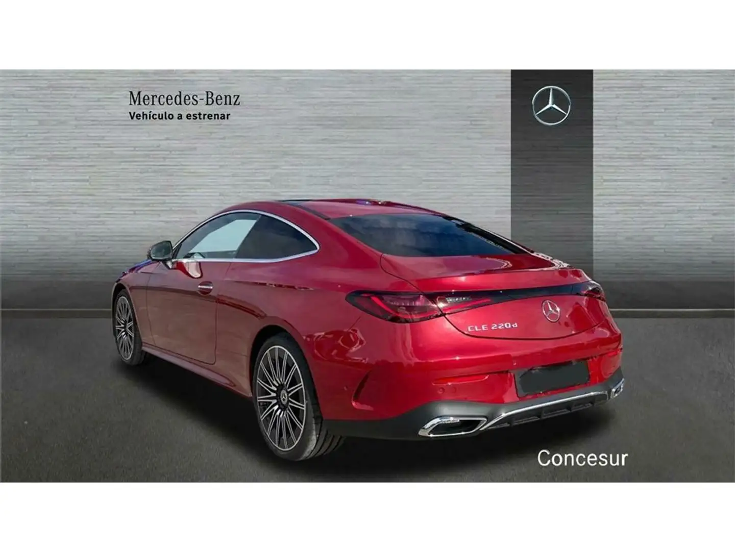 Mercedes-Benz CLE 220 d Coupé Rojo - 2