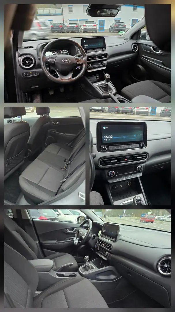 Hyundai KONA Pure 2WD Gris - 2