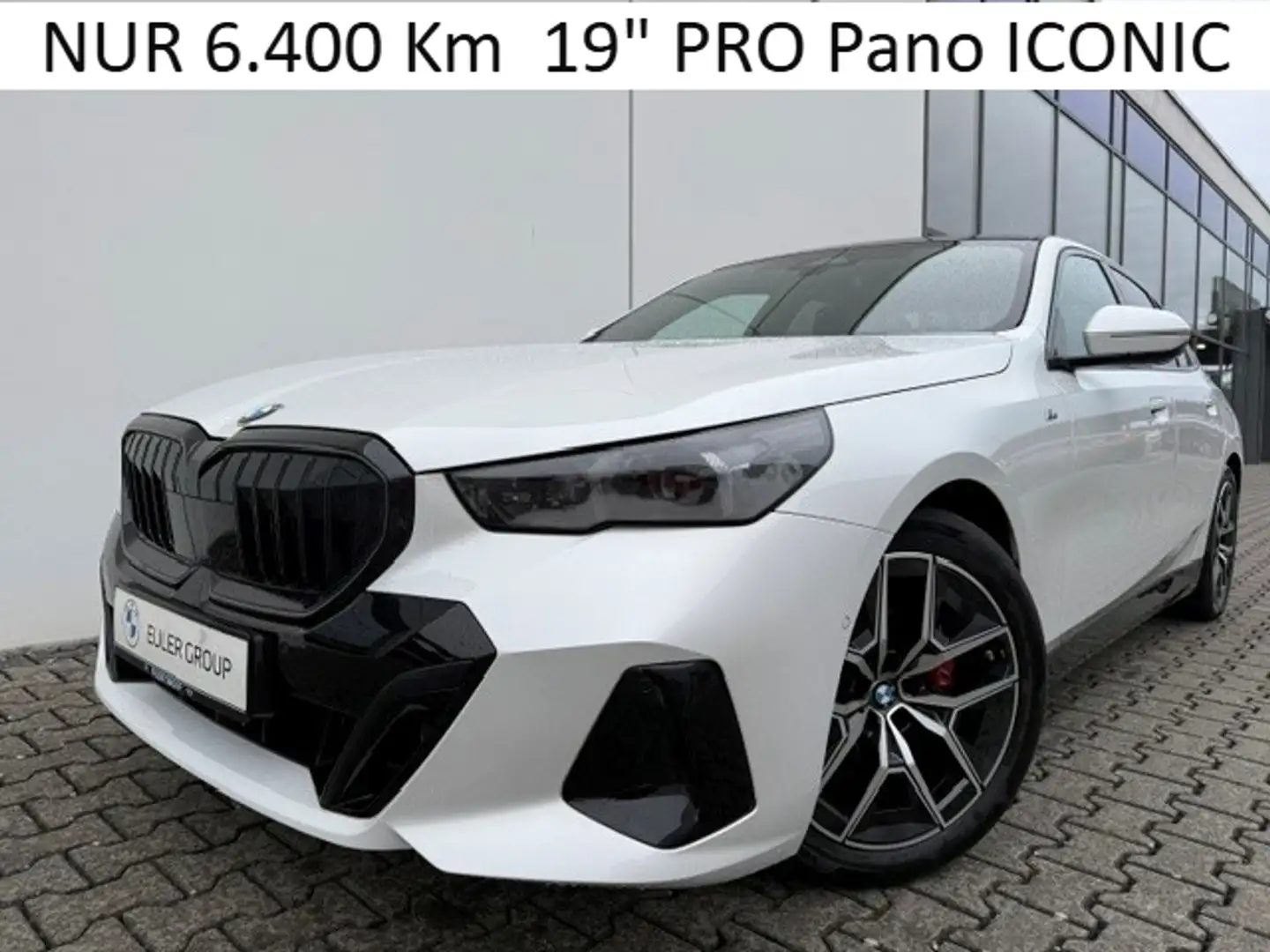BMW 520 i M-Sport 19'' PRO Pano ICONIC H/K M-Leuchten Weiß - 1