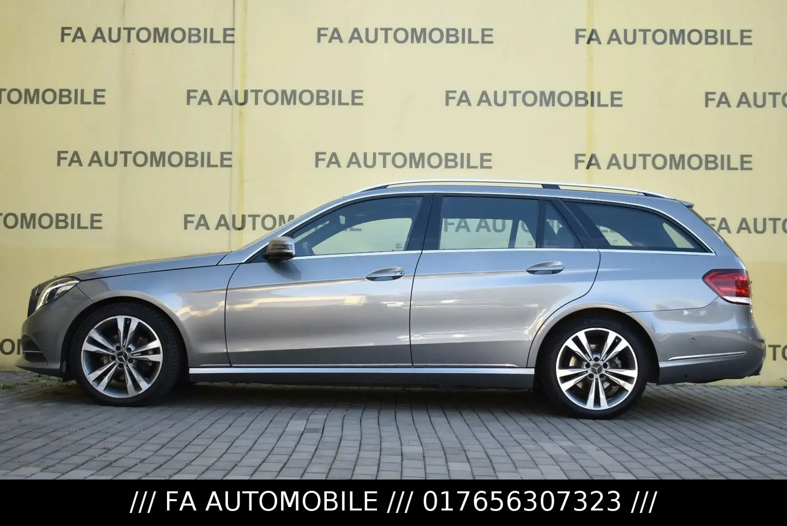 Mercedes-Benz E 200 CDI T BE/Leder/NAVI/LED/SHZ/PDC/ALU/ Plateado - 2