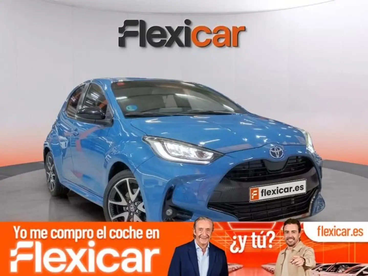 Toyota Yaris 120H 1.5 Active Tech Azul - 1