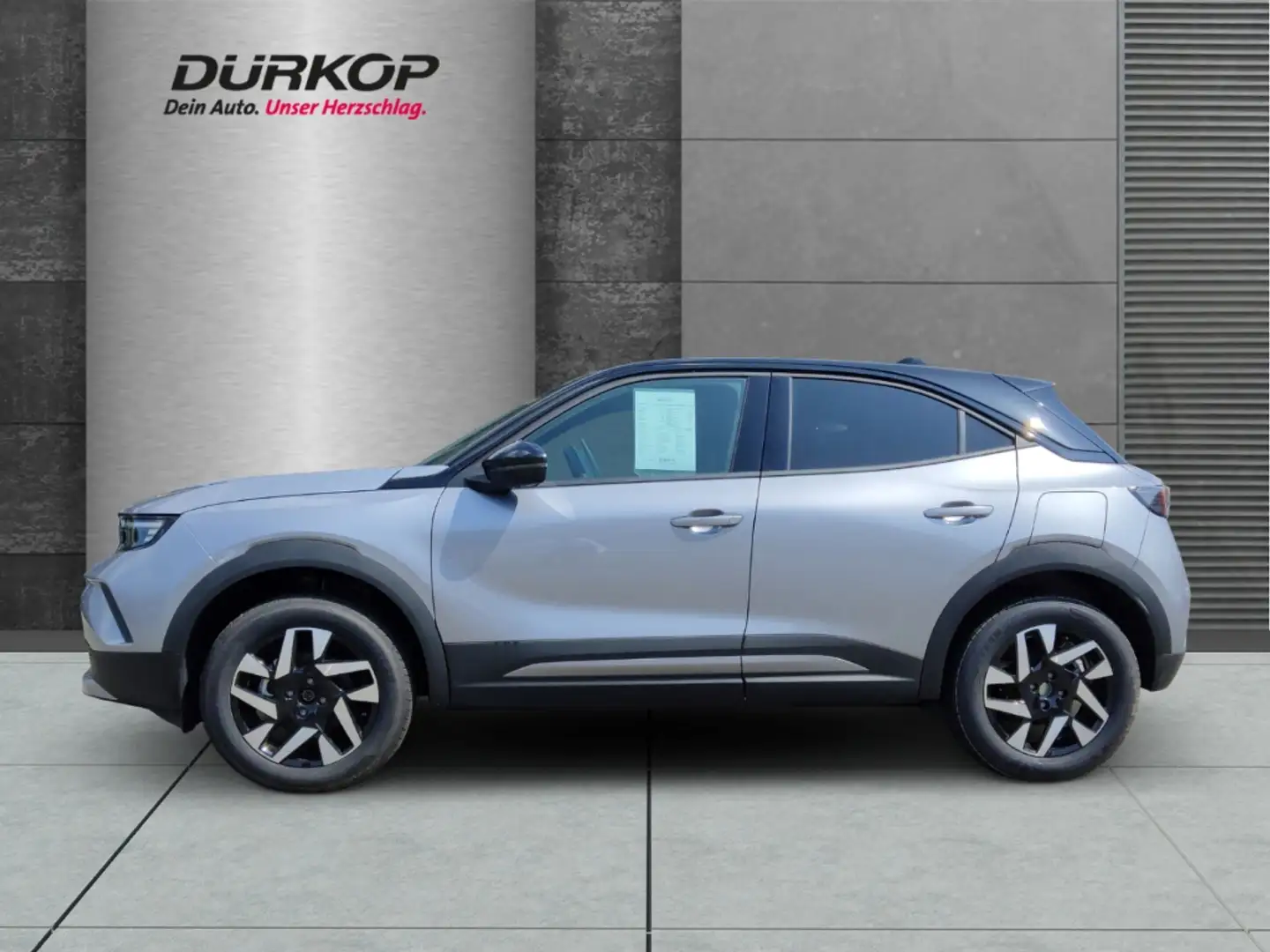 Opel Mokka 1.2 Turbo ELEGANCE AT, Sitzheiz., Digitales Cockpi Grau - 2