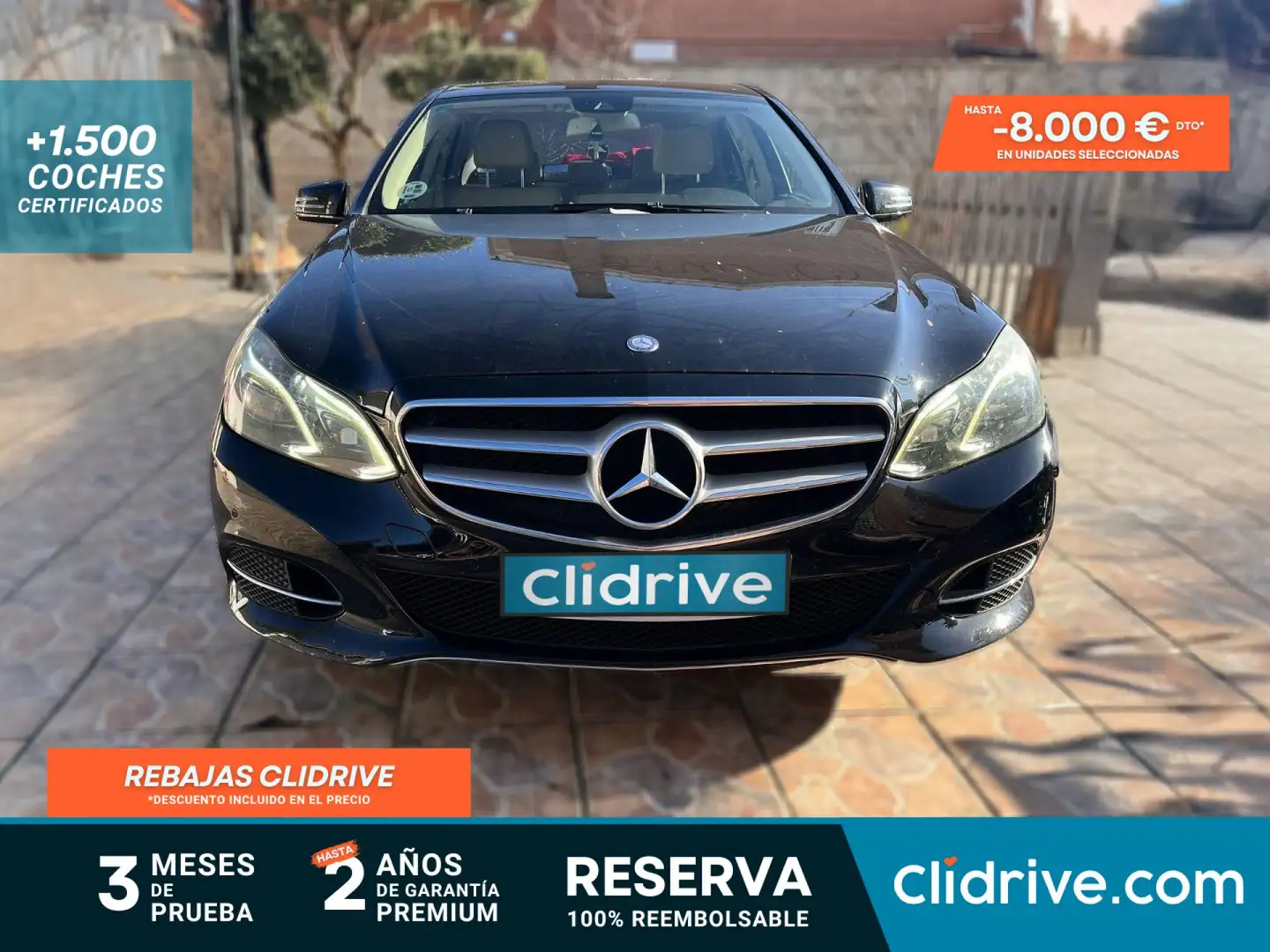 Mercedes-Benz E 200 200CDI Avantgarde 7G Plus Negro - 1