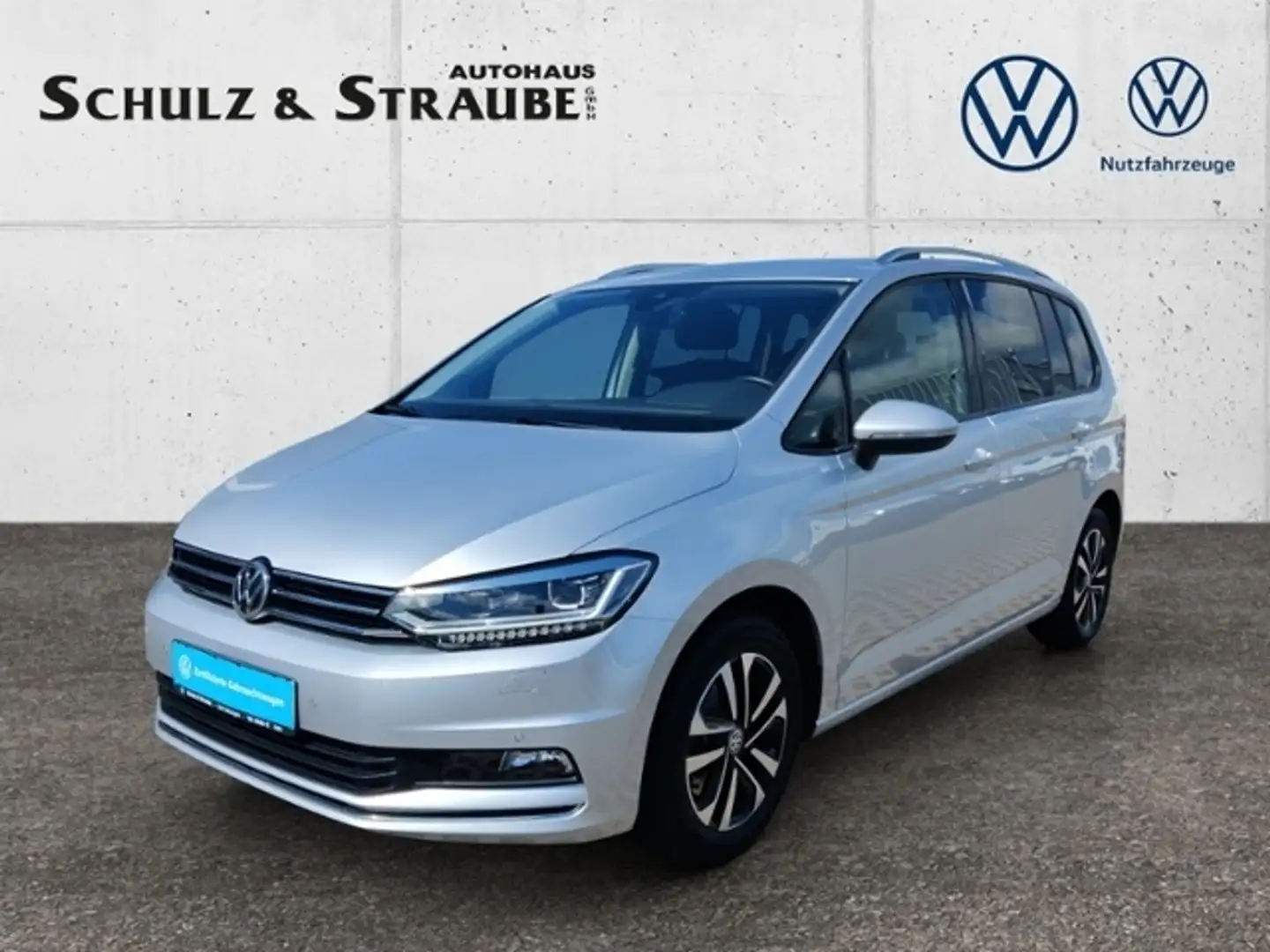 Volkswagen Touran 1.5 TSI United  LED ACC PDC NAVI AHZ Zilver - 1