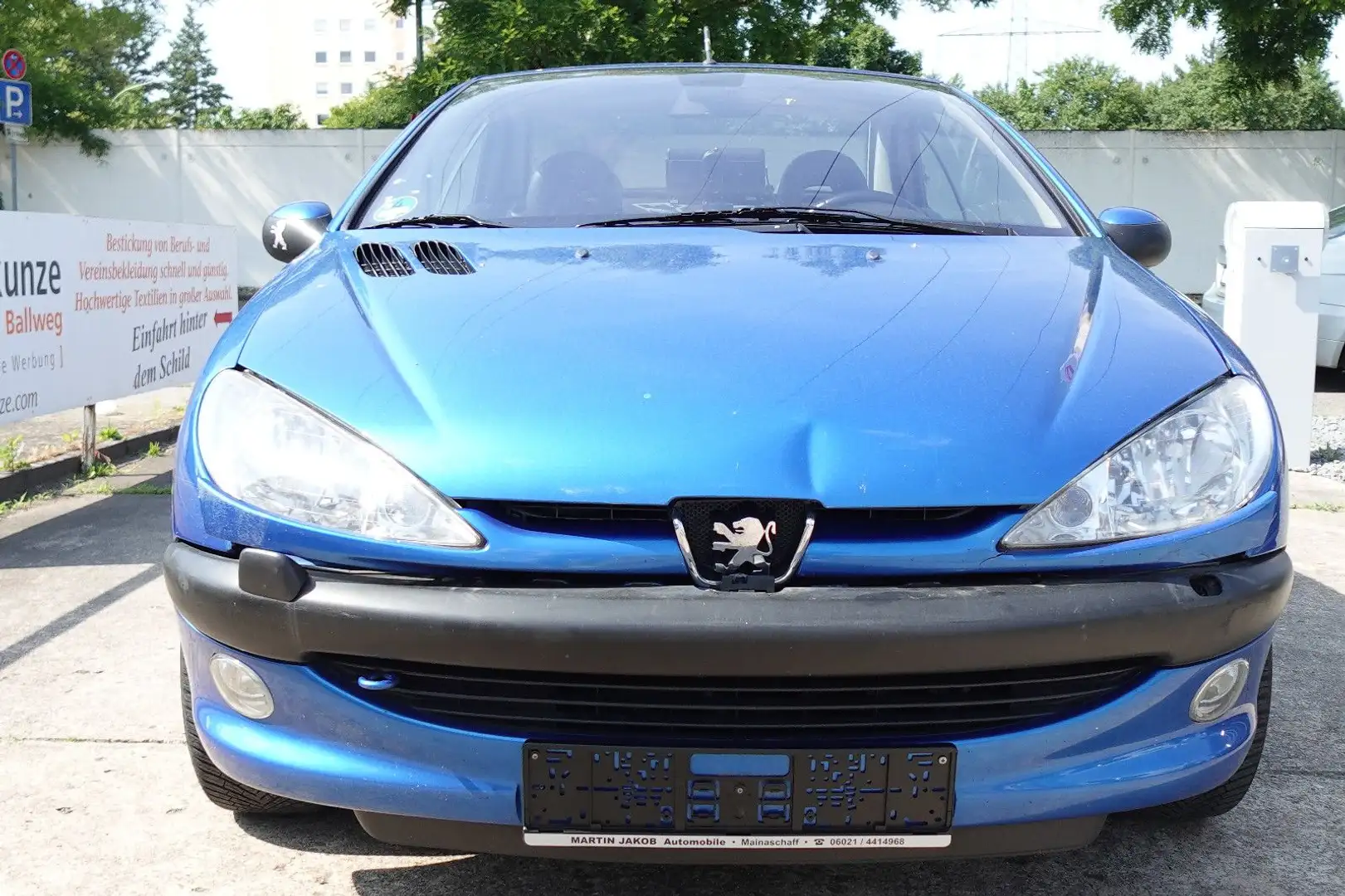Peugeot 206 Cabriolet CC Platinum+LEDER Blau - 2