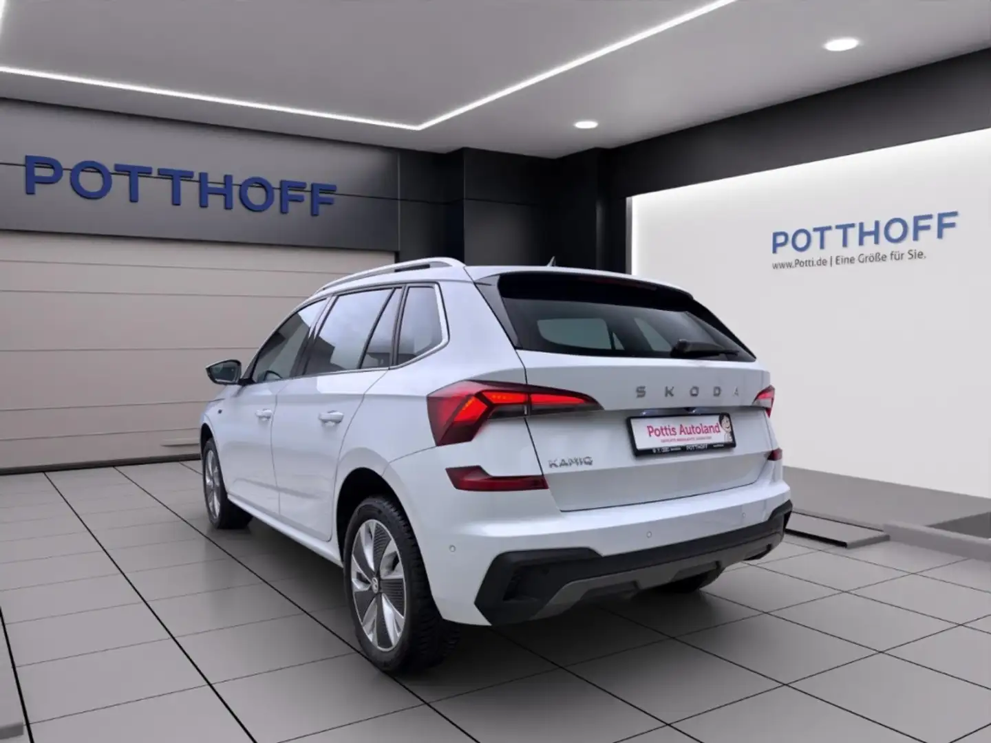 Skoda Kamiq 1.0 TSI DSG SELECTION KAMERA KLIMA LED SITZHZG Weiß - 2