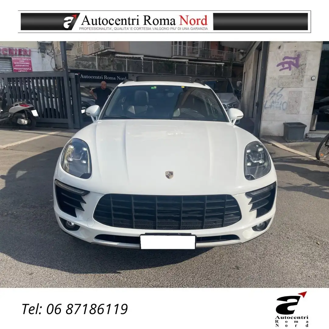 Porsche Macan Macan 3.0d S 250cv pdk my16 Blanc - 2