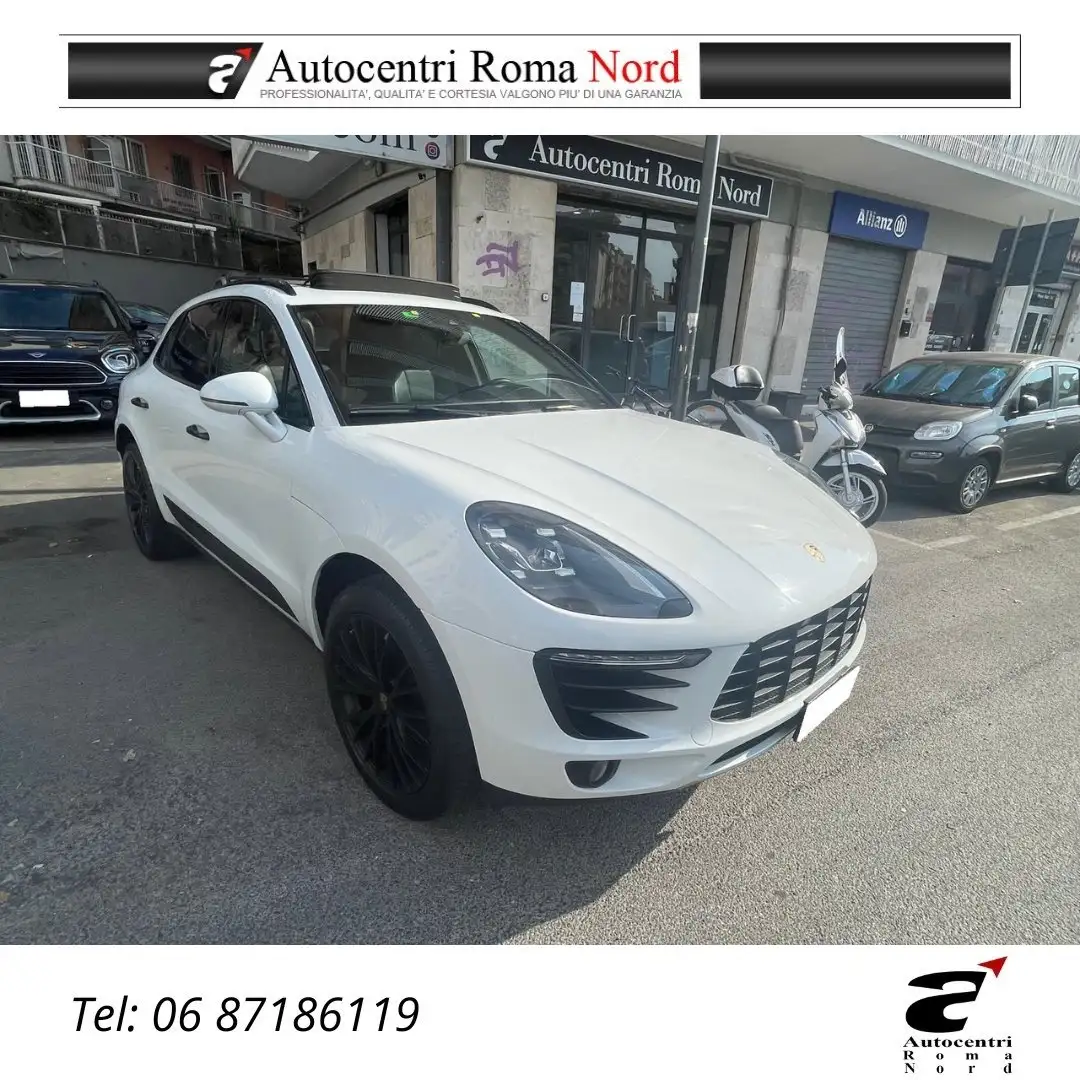 Porsche Macan Macan 3.0d S 250cv pdk my16 Blanc - 1