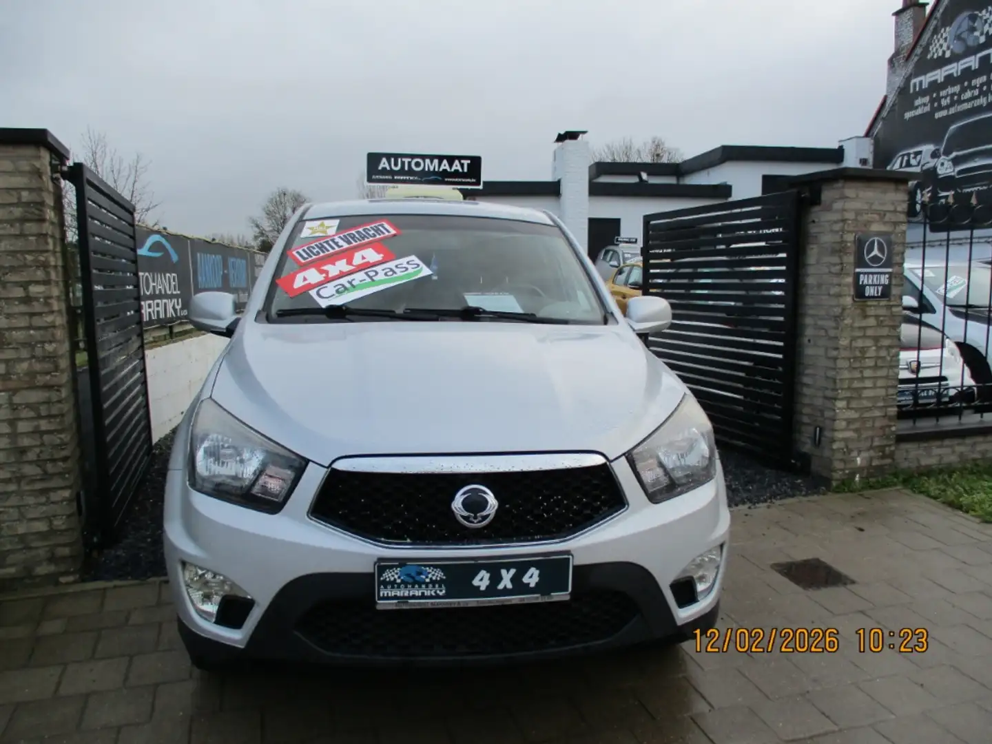 SsangYong Actyon 2.0TDI SPORTS PICKUP 4X4 AUTOMAAT SAPHHIRE LV5PL Silber - 2