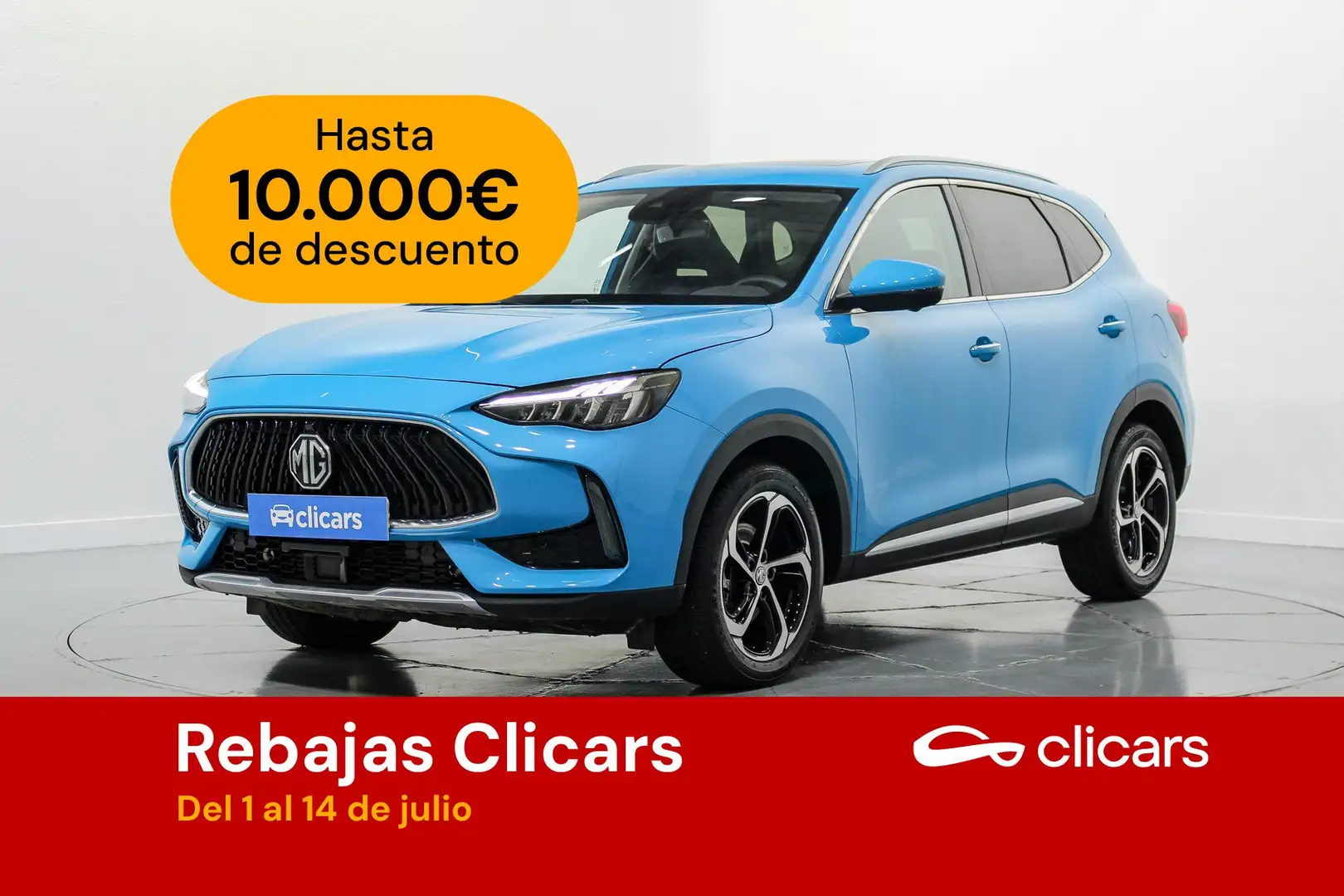 MG HS 1.5 T-GDI Luxury Aut. Blauw - 1