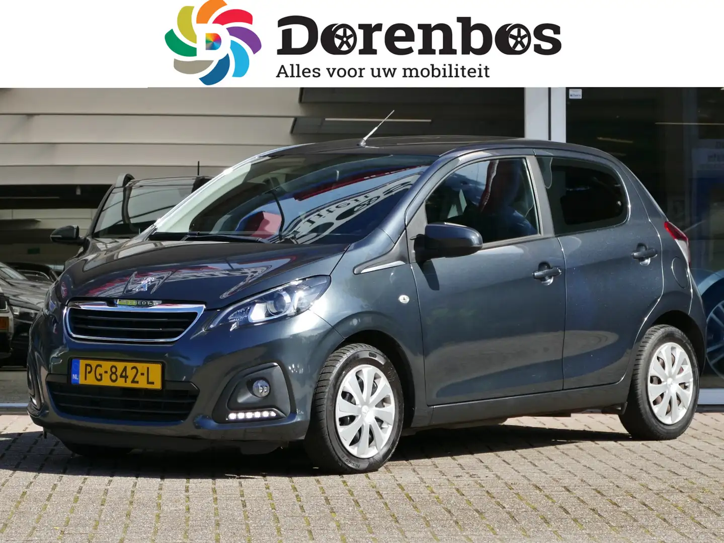 Peugeot 108 1.0 e-VTi Active | airco | bluetooth | BOVAG garan Gris - 1