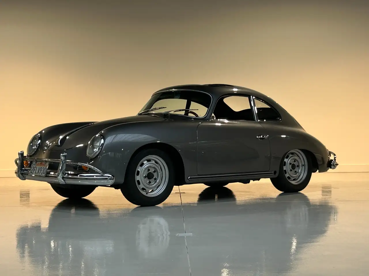 Porsche 356 A T2 Factory Golde Sunroof, foto 5