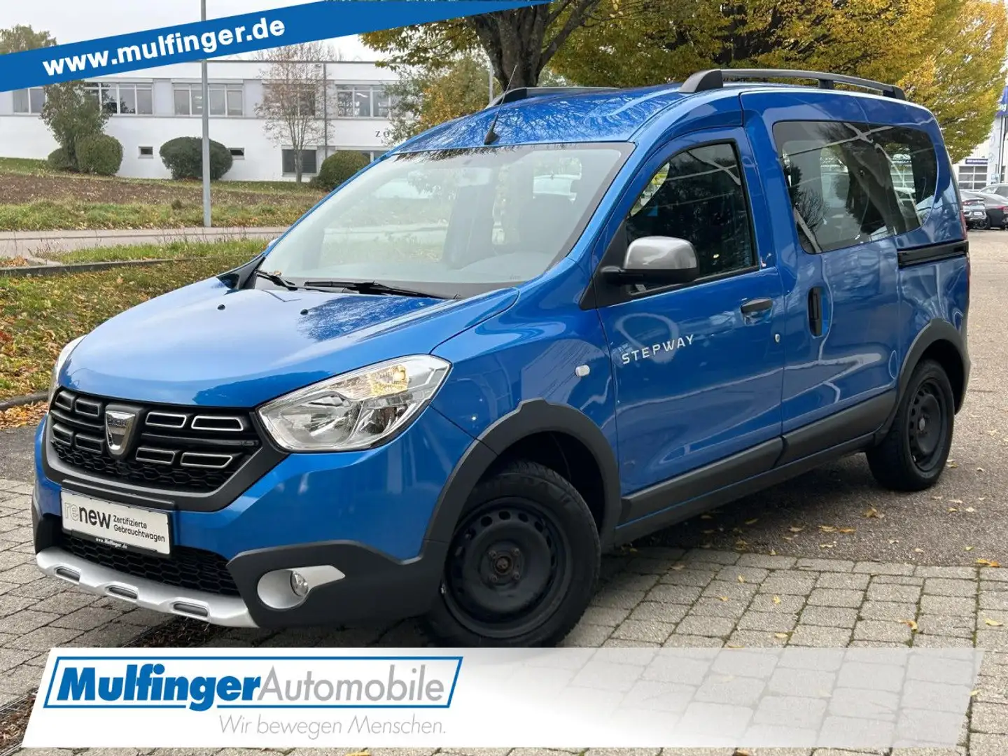 Dacia Dokker TCe 130 Stepway Plus Temp. Sitzh. Kamera Blau - 1