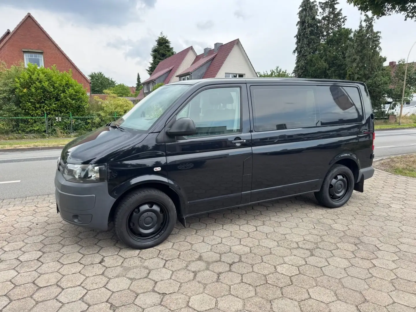 Volkswagen T5 Transporter T5.2 Transporter 132KW 2.0TDI*4-Sitzer+SHZ+Klima Schwarz - 1
