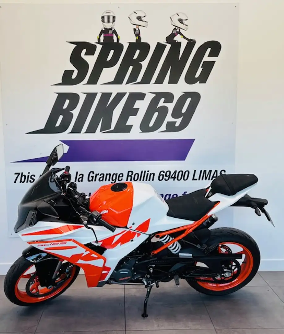 KTM RC 125 Orange - 1