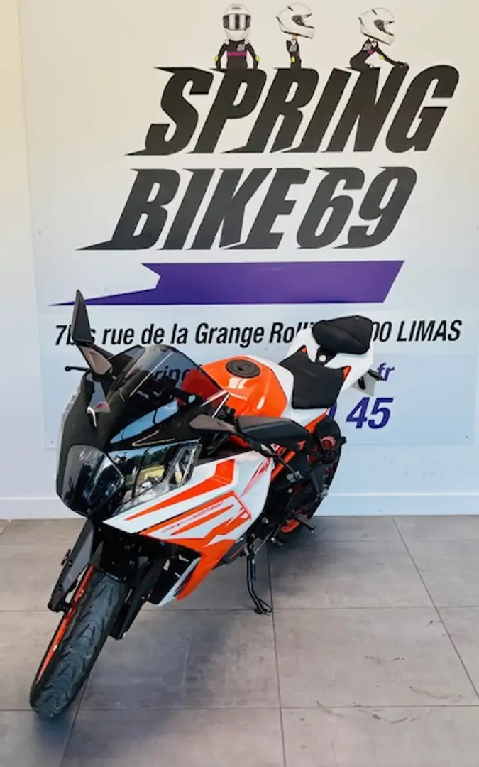 KTM RC 125 Orange - 2