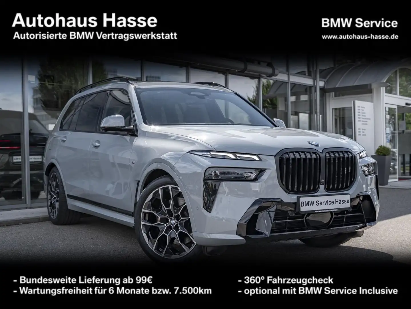 BMW X7 xDrive40d M-Sport Pro 22Z SI 5/100 AKTIVLENK H/K Grau - 1