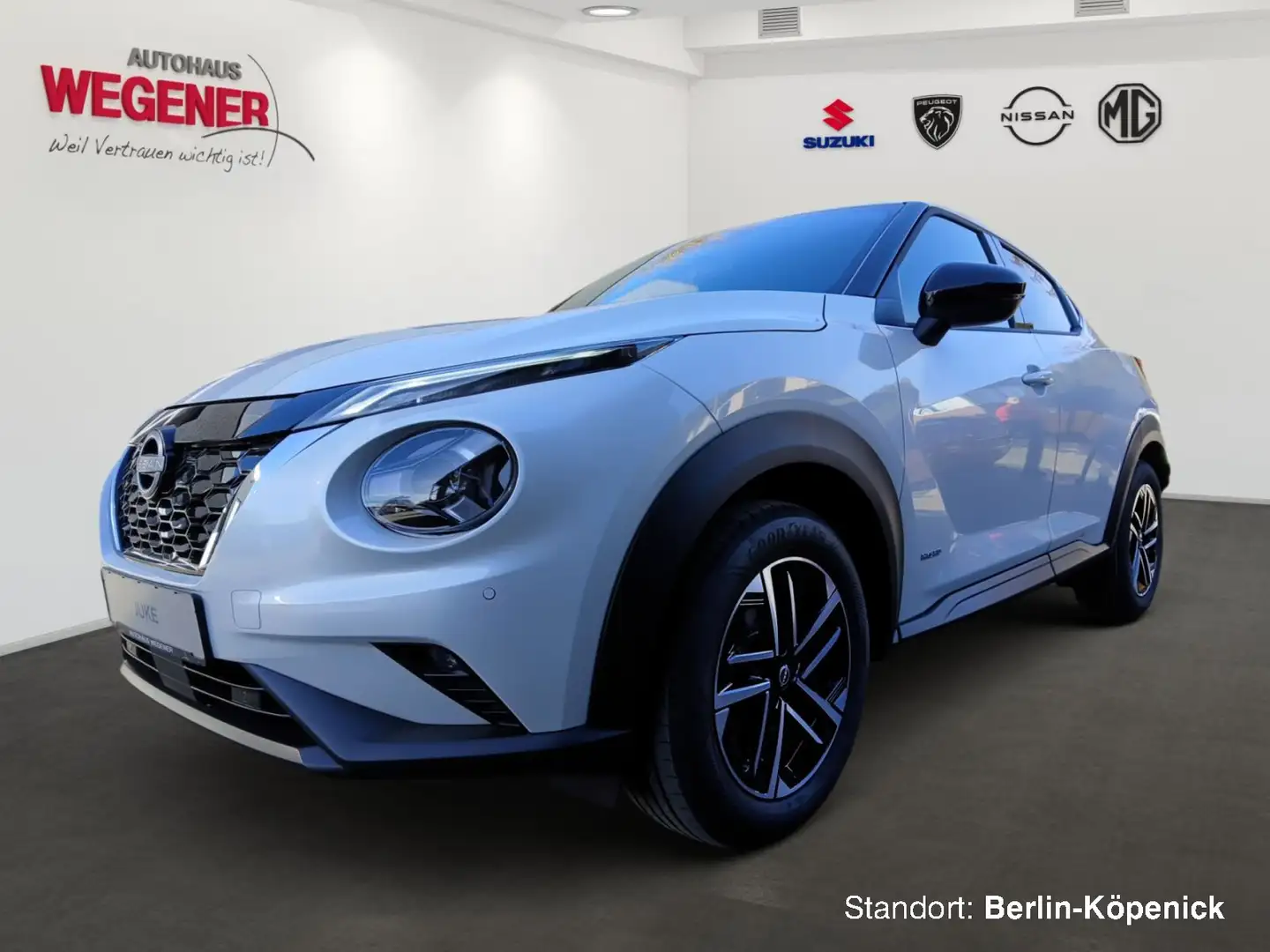 Nissan Juke JUKE N-CONNECTA 1.6 HYBRID 4AMT SHZ LHZ 360°KAME Blanc - 1
