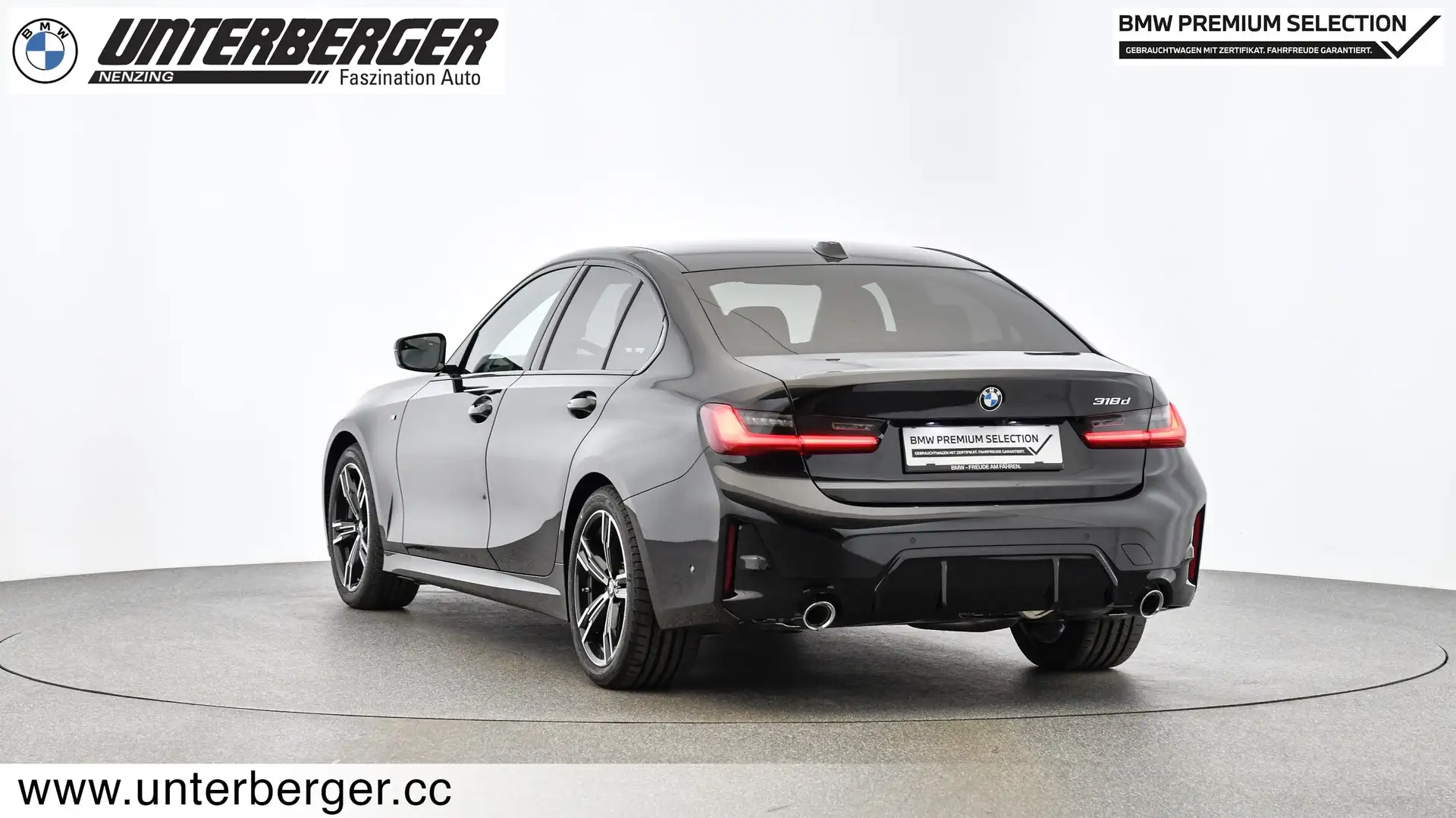 BMW 318 d M Sportpaket // Anhängerkupplung elektrisch // D Schwarz - 2