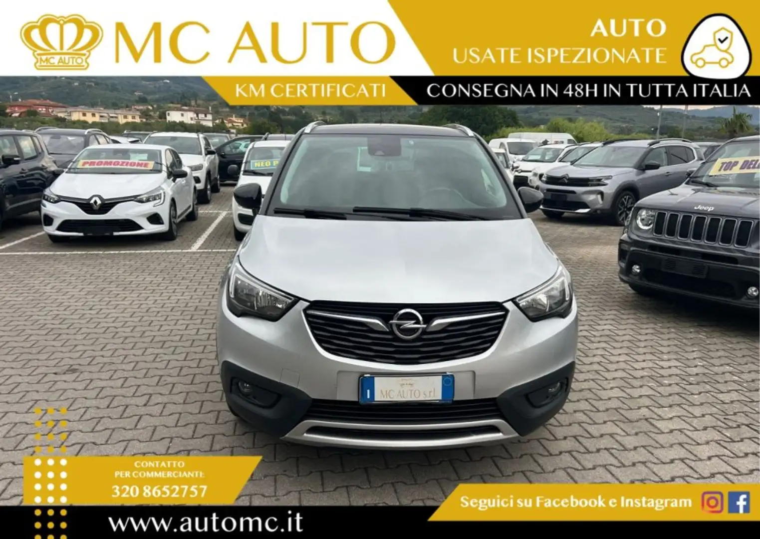 Opel Crossland 1.5 ECOTEC D 120 CV Elegance Argento - 1