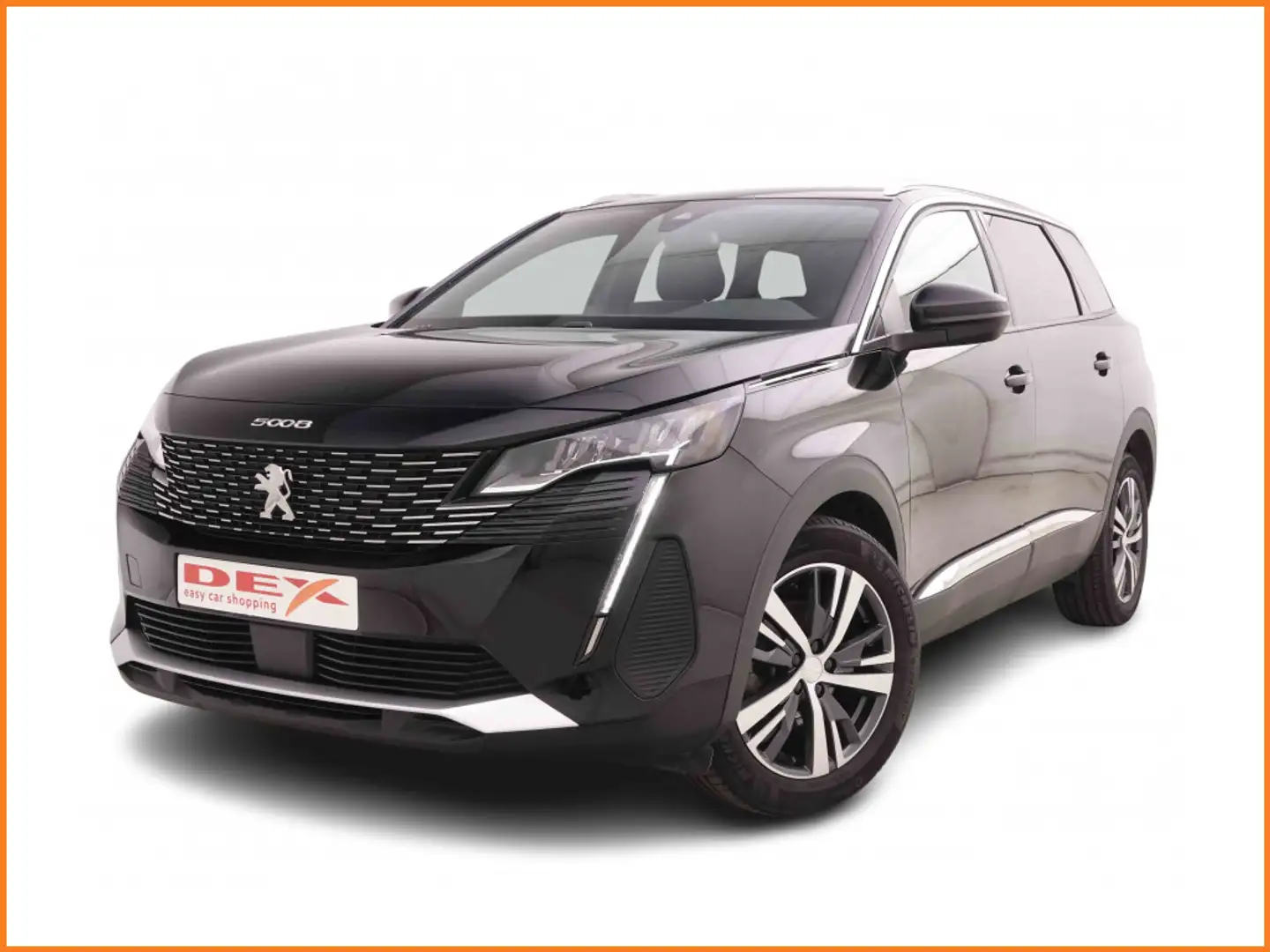 Peugeot 5008 1.5 BlueHDi 130 EAT8 Allure Pack 7pl + GPS + Camera Noir - 1