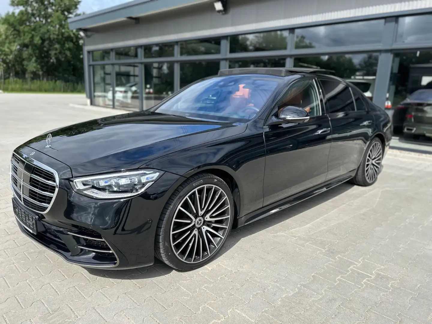 Mercedes-Benz S 450 S450d 4M Lang AMG - BelüSitz-360K-Hinterachsl. Black - 1