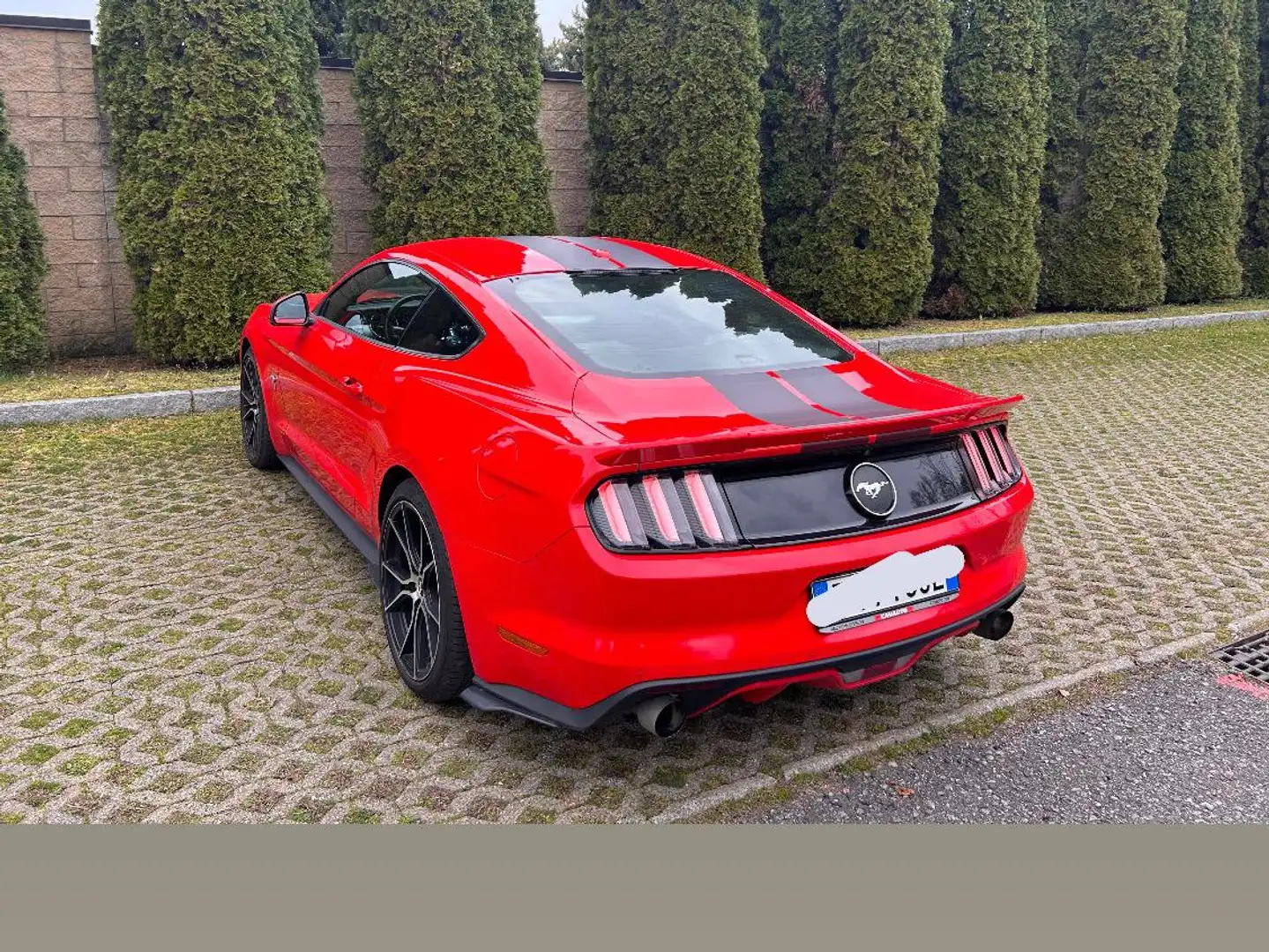 Ford Mustang Mustang Fastback 2.3 ecoboost 317cv Červená - 1
