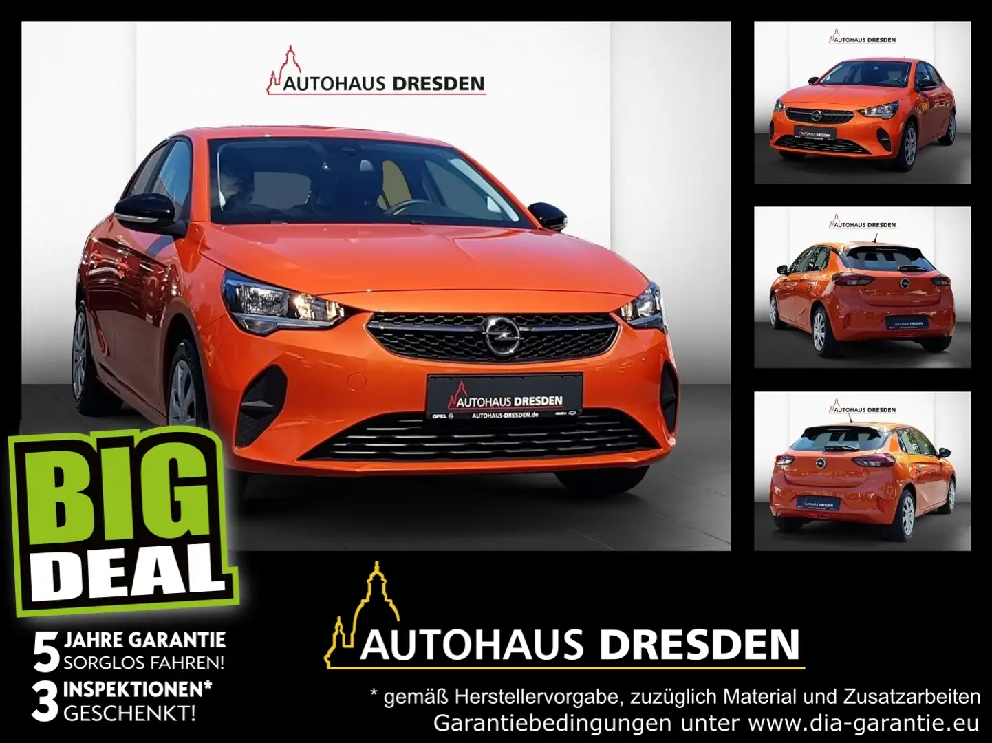 Opel Corsa F e *KLIMA-AT*DAB*WÄRMEPUMPE* Orange - 1