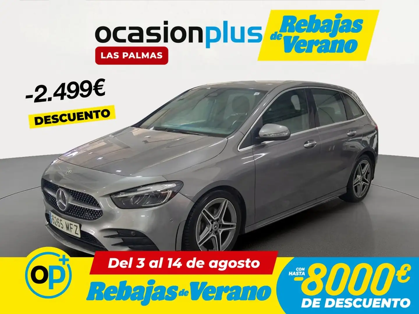 Mercedes-Benz B 200 200d Gris - 1